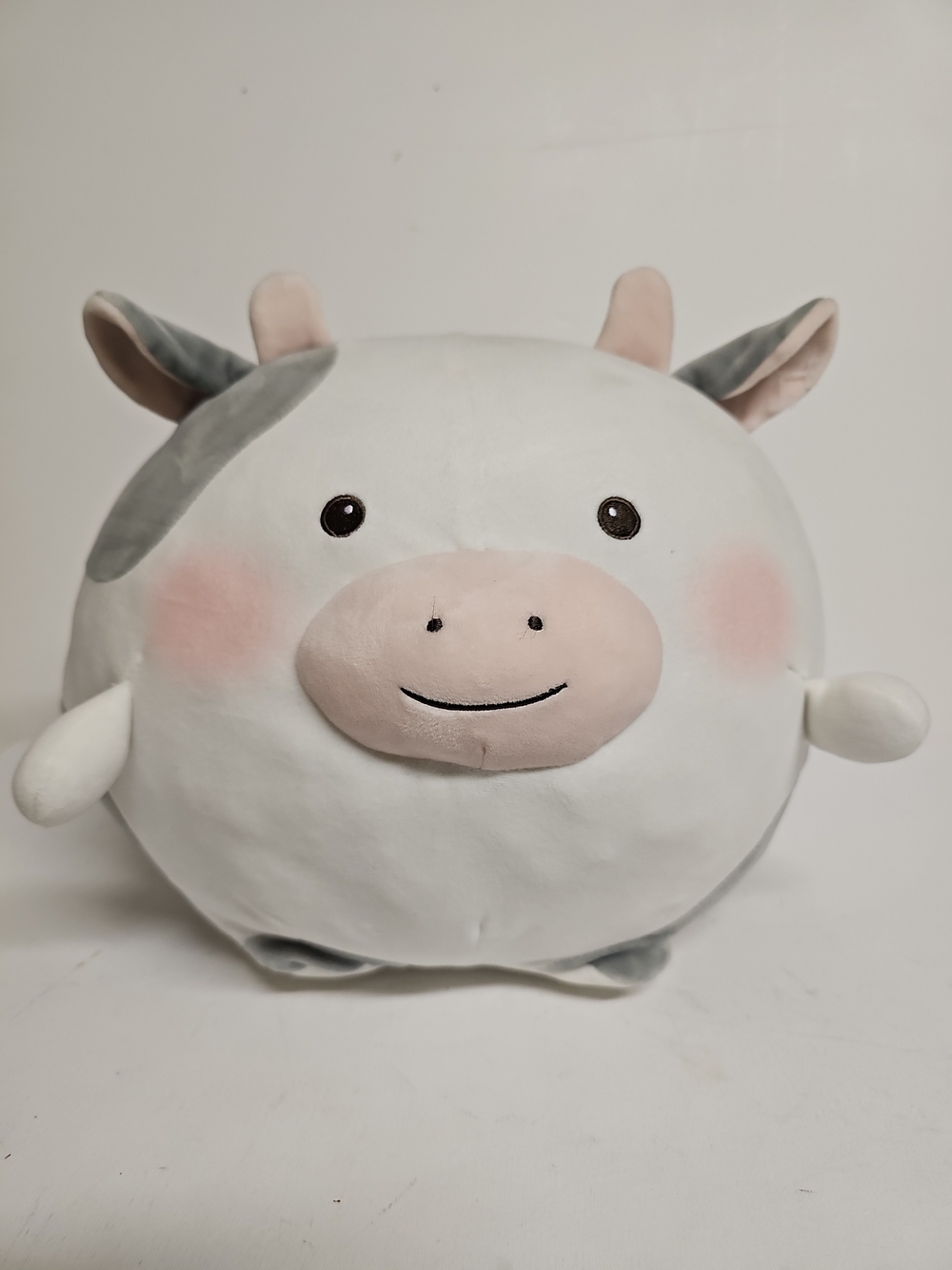Miniso Round Kawaii Cow Soft Plushie Cushion